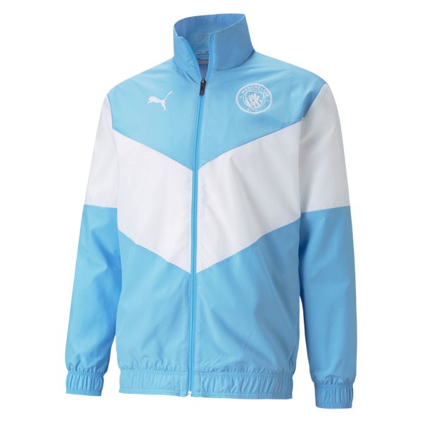 Chaqueta Manchester City 2021 2022 Azul Blanco